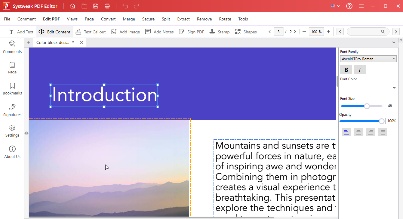 Edit PDF