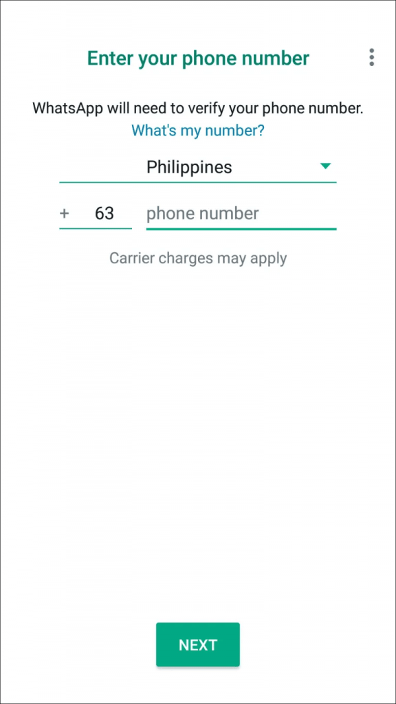 Enter your phone number