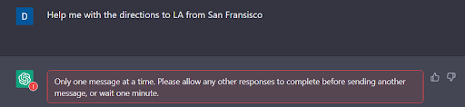 Fails to answer multiple rapid queries