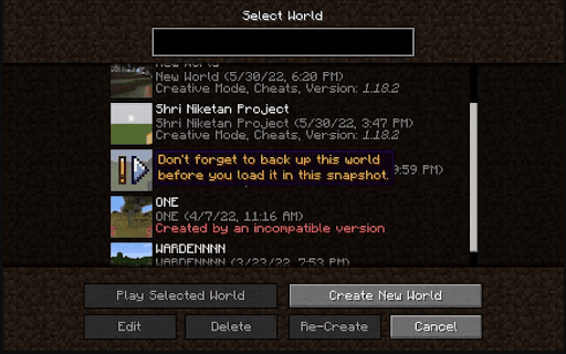 go back to same map