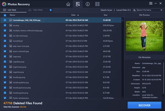 Systweak Photos Recovery - How It Works