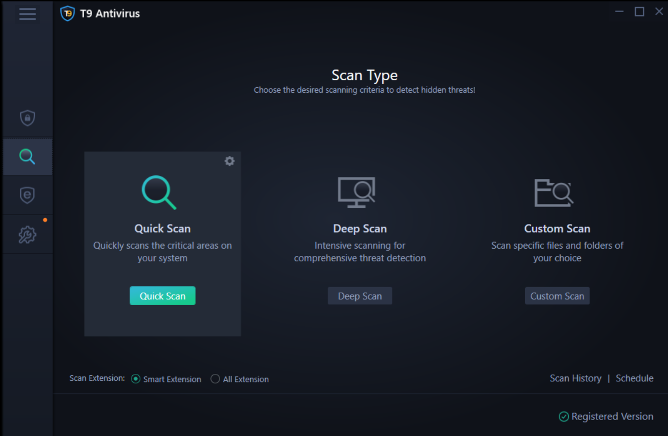 T9 Antivirus_Quick Scan