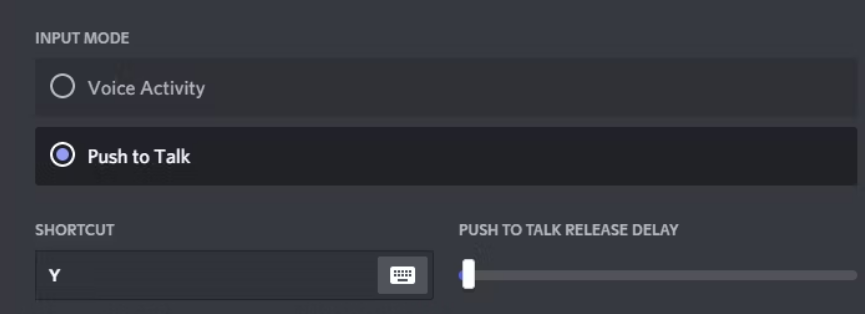 input mode