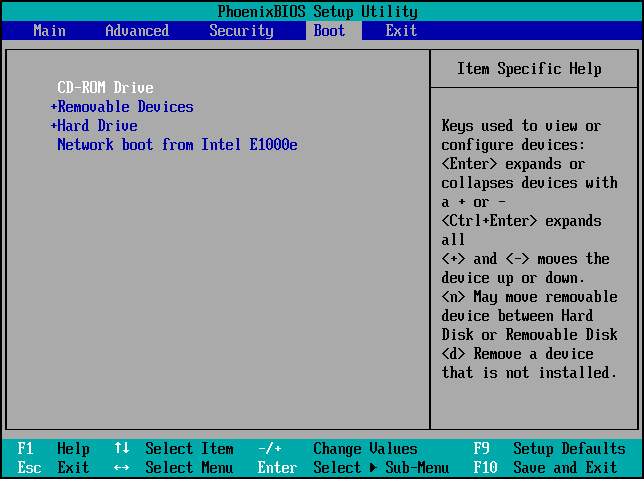 reboot and select proper boot device msi