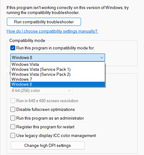 select OS