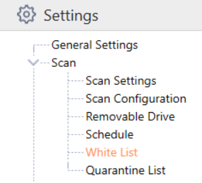 t9 Antivirus Setting Tab