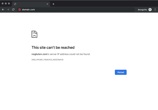 this site can’t be reached