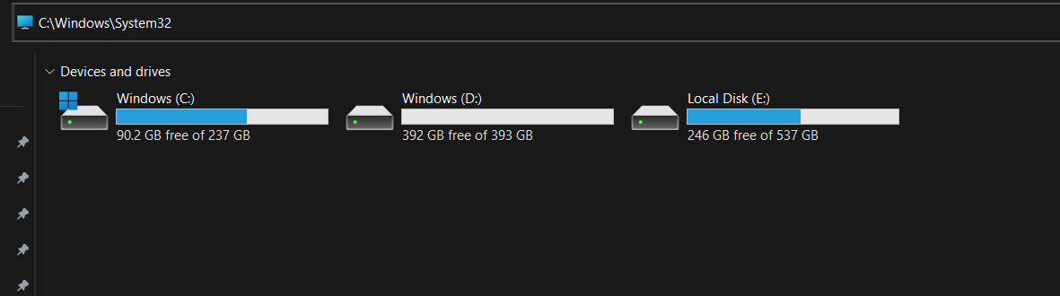 Windows Drive